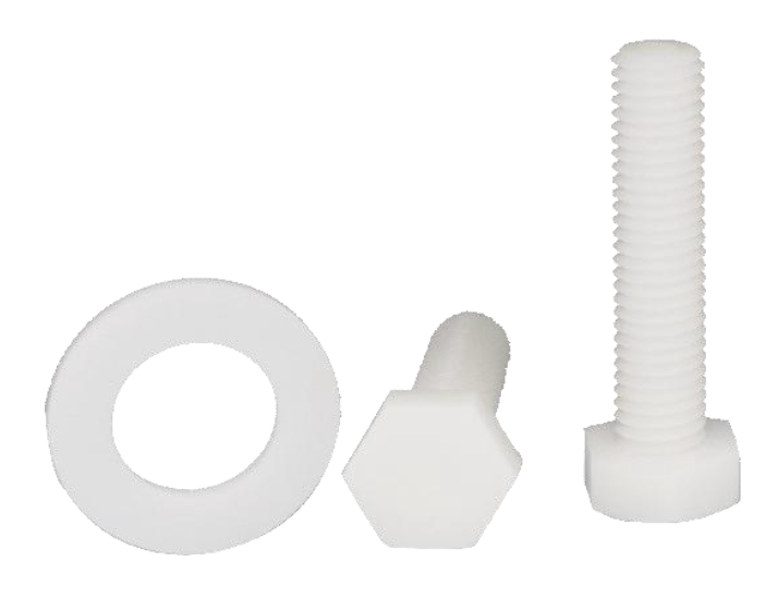 POM plastic fastener sample